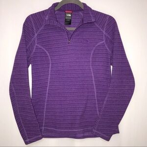 THE NORTH FACE PURPLE POLARTEC THERMAL FLEECE